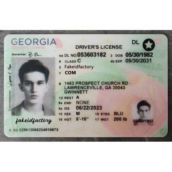Best quality georgia id easily passes the test. fake id maker,georgia id