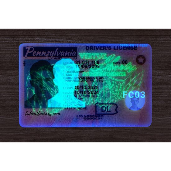 PENNSYLVANIA FAKE ID(2025 VERSION)