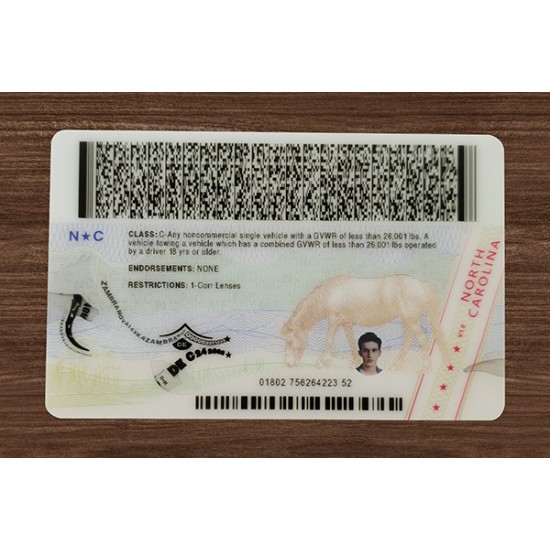 NORTH CAROLINA FAKE ID(2025 VERSION)