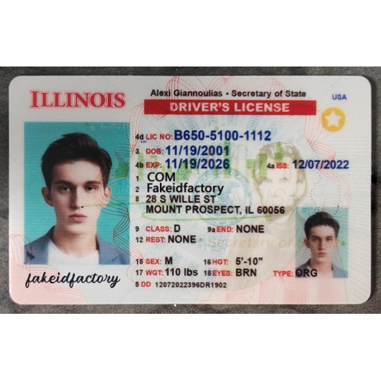 Expertly guided production of illinois state id. illinois fake ids,illinois state id