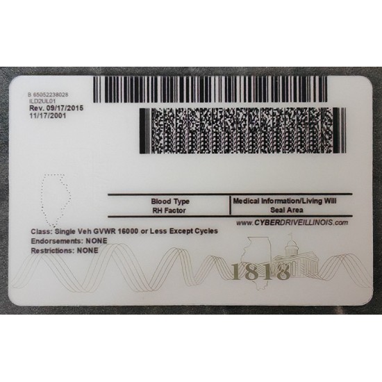 Expertly guided production of illinois state id. illinois fake ids,illinois state id