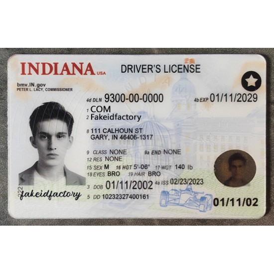 indiana id cards have all the elements of security. indiana id,indiana id card