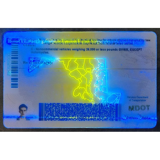 Our maryland fake id card can pass scanner detection. how to get a fake id,maryland id card fake