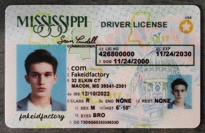 Mississippi Fake ID