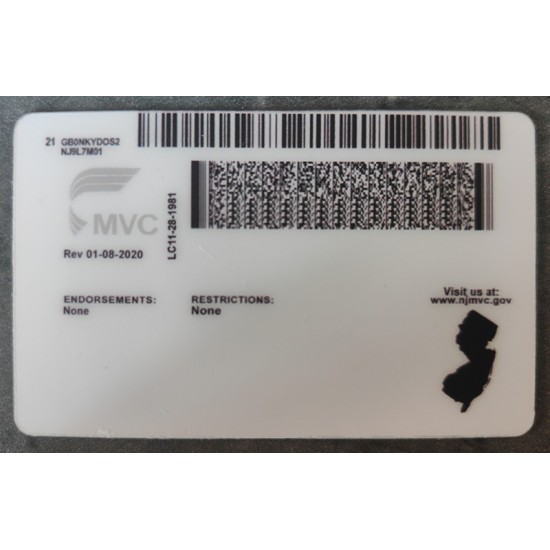 New Jersey Fake ID In fakeidfactory Being Made Through Laser perforation Printing. fake ids new jersey,Fake drivers cards