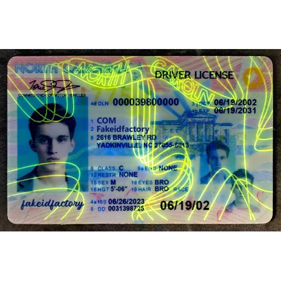 North Carolina Fake ID not only looks realistic but has all the security elements. fake north carolina id,scannable fake ids