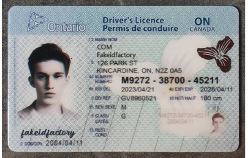 Ontario Scannable Fake ID