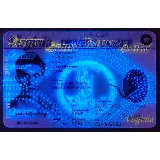 Premium quality Virginia Fake ID that passes every test. fake ids virginia,enhanced driver's license