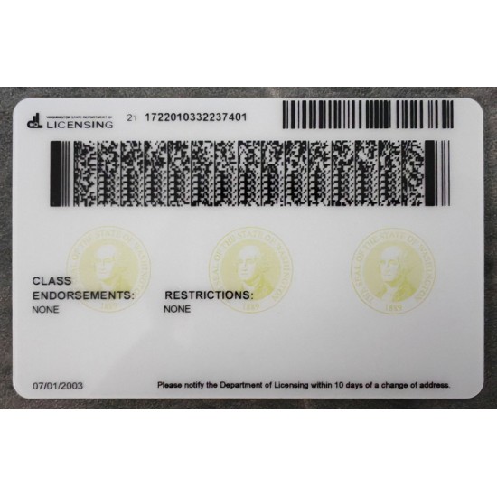 Our washington fake id is indistinguishable from the real thing. washington fake ids,driver's license