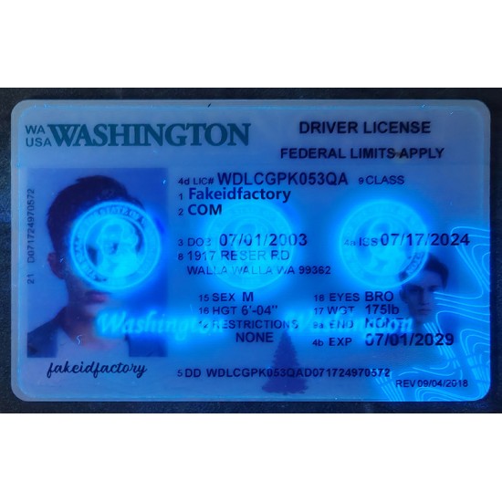Our washington fake id is indistinguishable from the real thing. washington fake ids,driver's license